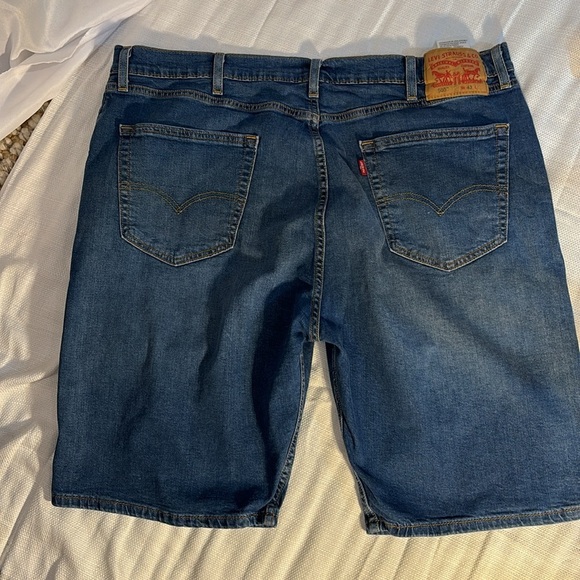 2/$30 LEVI 505 Men’s Blue Jean Shorts 42”W x 21 1/4” L - Picture 2 of 6